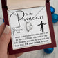 To My Princess - I'm Your Prince - Forever Love Necklace