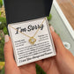 Words Of Love Necklace - Speaks Volumes For Your Soulmate, Your Wife, Your Special Someone