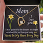 Mom - You're In My Heart - Forever Love Necklace